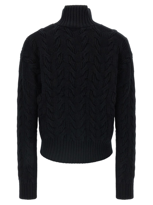 Max Mara Black Wool Cardigan