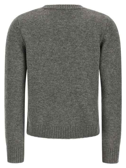 Max Mara Gray Wool Cardigan