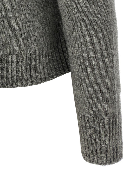 Max Mara Gray Wool Cardigan