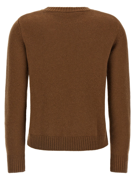 Max Mara Brown Wool Cardigan