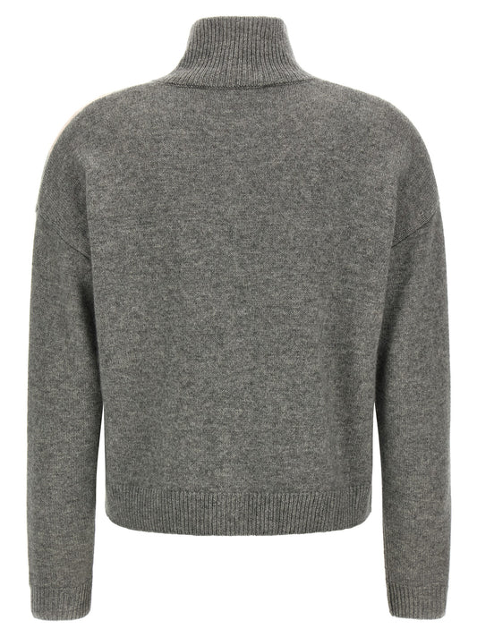 Max Mara Gray Wool Cardigan