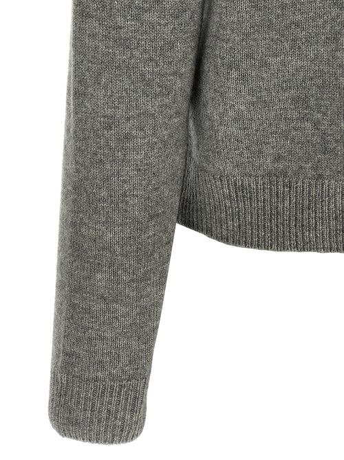 Max Mara Gray Wool Cardigan