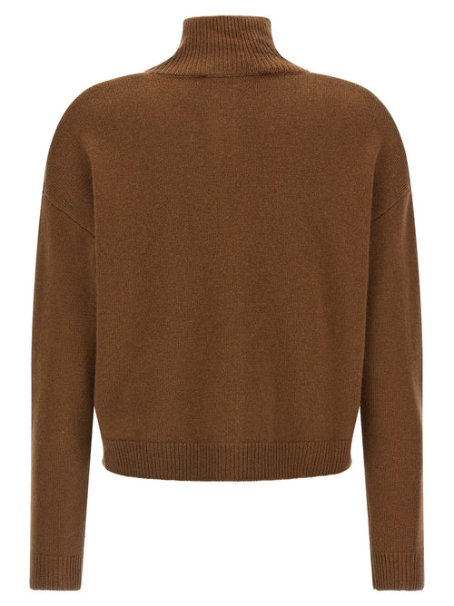 Max Mara Brown Wool Cardigan