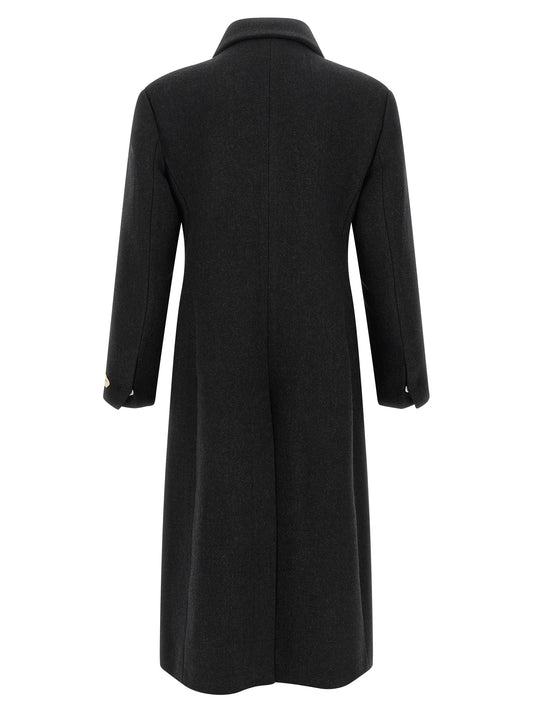 Jacquemus Gray Virgin Wool Coat