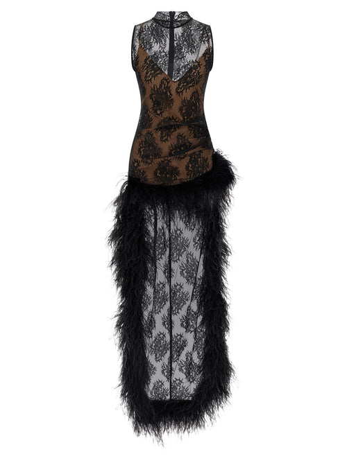 Giuseppe Di Morabito Black Polyester Short Dress