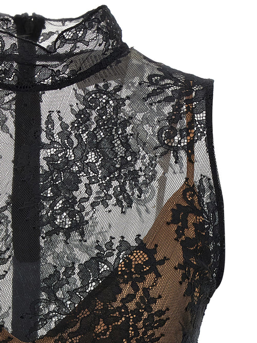 Giuseppe Di Morabito Black Polyester Short Dress