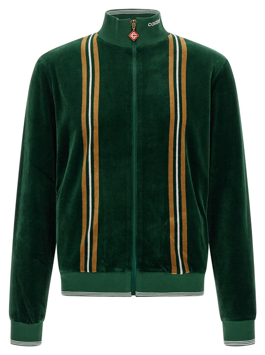 Casablanca Bicolor Cotton Sweatshirt