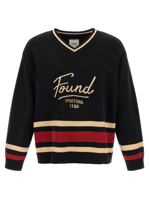 FOUND Black Cotton Cardigan