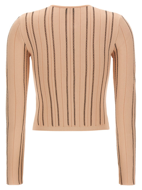 Elisabetta Franchi Multicolor Viscose Cardigan