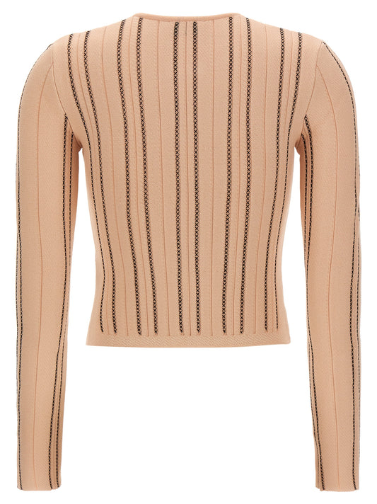 Elisabetta Franchi Multicolor Viscose Cardigan