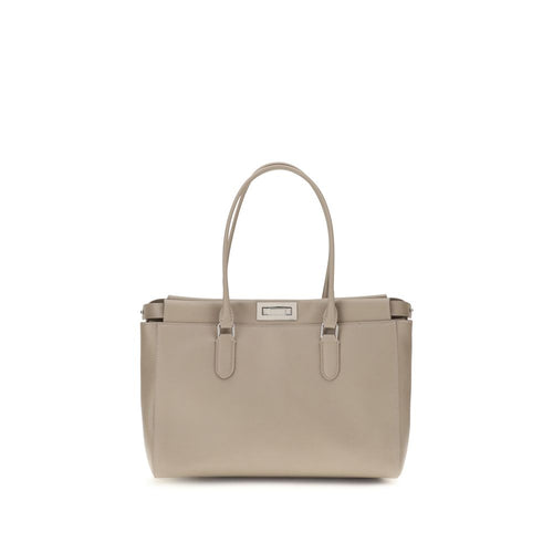 Fendi Beige Calf Leather Bos Taurus Shoulder Bag