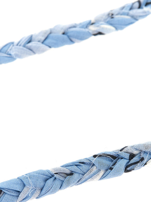 Alanui Blue Cotton Necklace