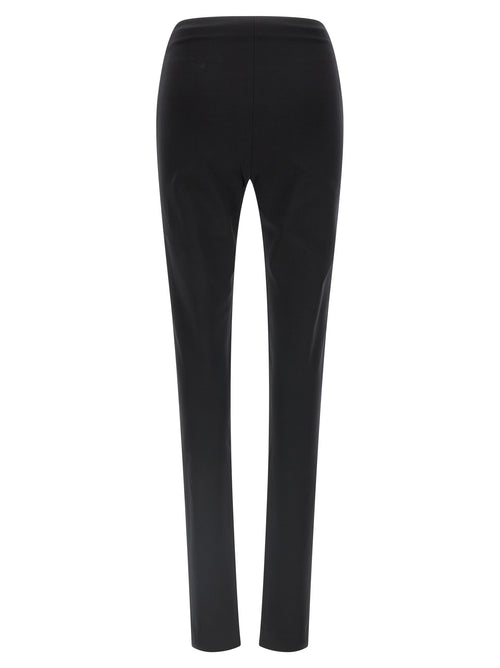 The Andamane Black Viscose Leggings