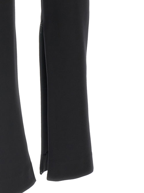 The Andamane Black Viscose Leggings