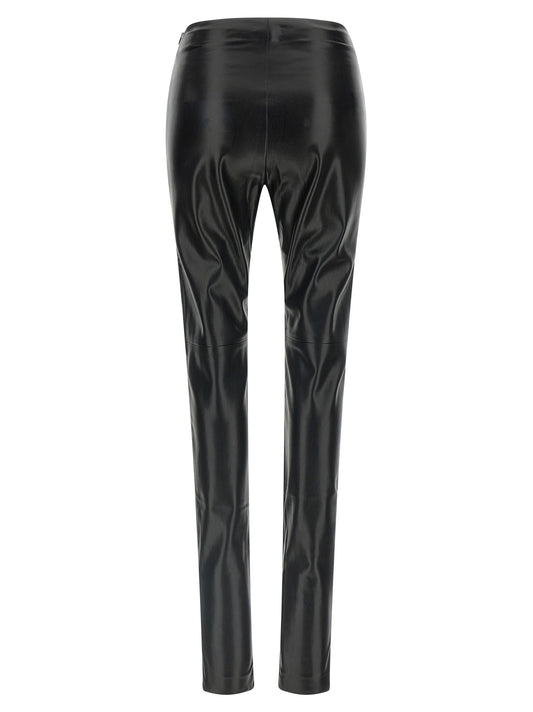 The Andamane Black Polyester Leggings