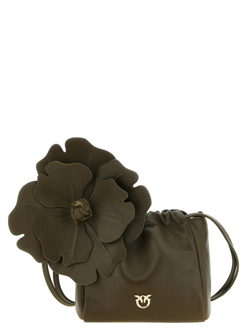PINKO Bicolor Lambskin Clutch Bag