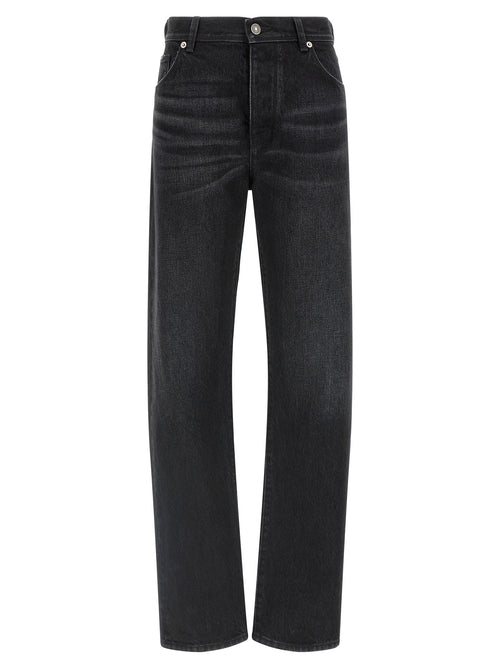 Fendi Black Cotton Jeans Denim