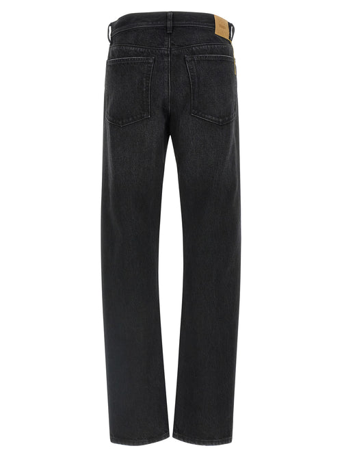 Fendi Black Cotton Jeans Denim