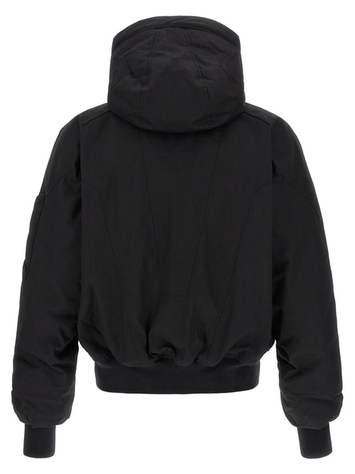 Thom Krom Black Cotton Bomber