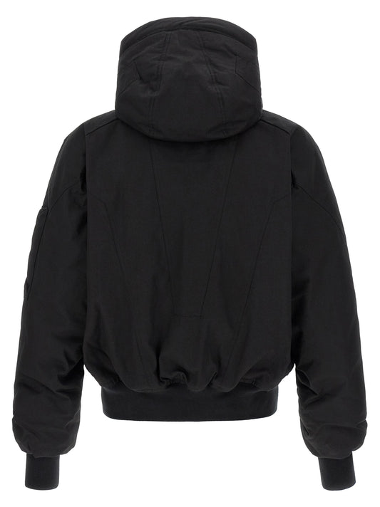 Thom Krom Black Cotton Bomber
