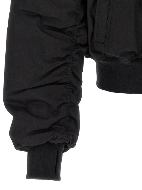 Thom Krom Black Cotton Bomber