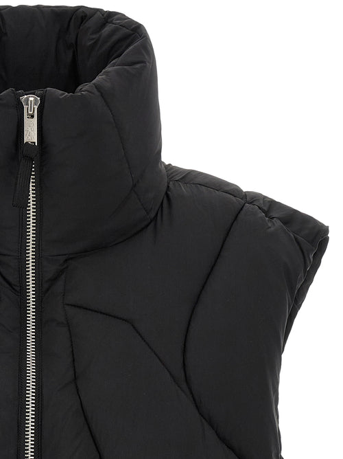Thom Krom Black Nylon Sleeveless Jacket