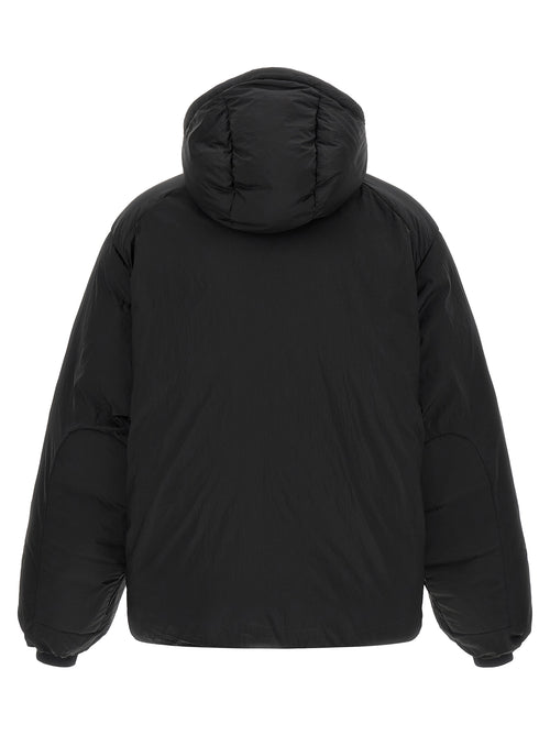 Y-3 Black Recycled Polyamide Full-Length Jacket
