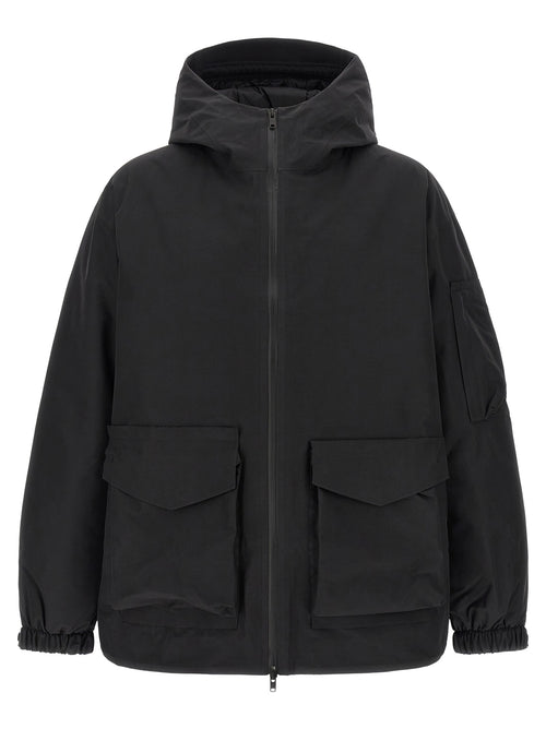 Y-3 Black Recycled Polyester Shell Jacket