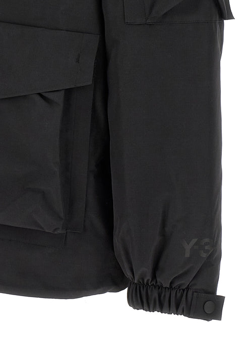 Y-3 Black Recycled Polyester Shell Jacket