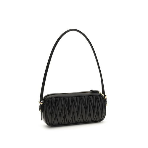 Miu Miu Black Lamb Ovis Aries Wallet
