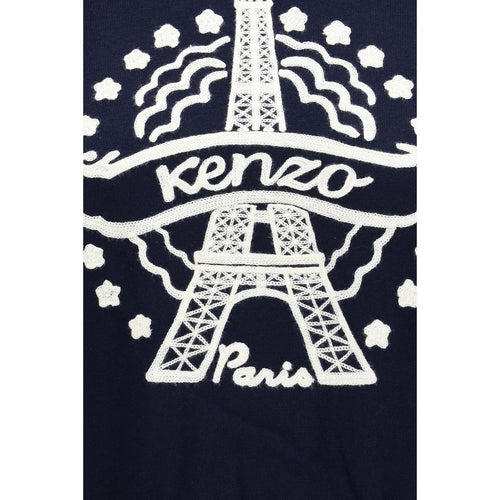 Kenzo Blue Wool Sweatshirt