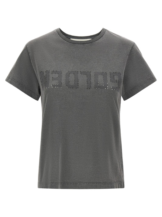 Golden Goose Gray Cotton T-Shirt