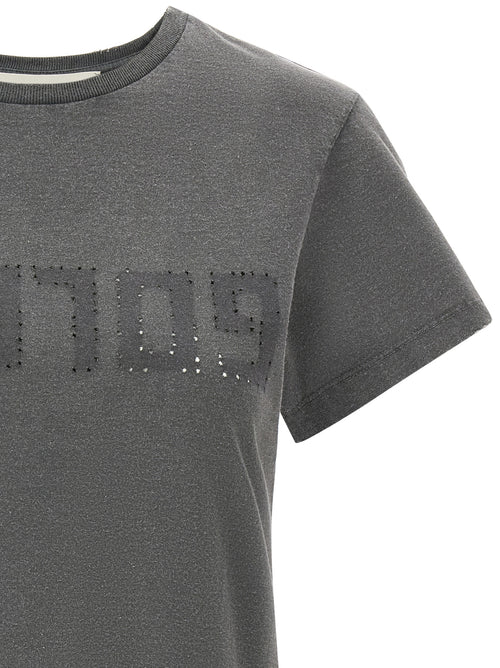 Golden Goose Gray Cotton T-Shirt