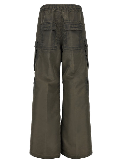 DRKSHDW Gray Nylon Cargo Pants