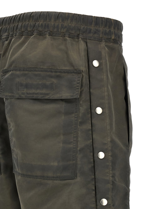 DRKSHDW Gray Nylon Casual Pants