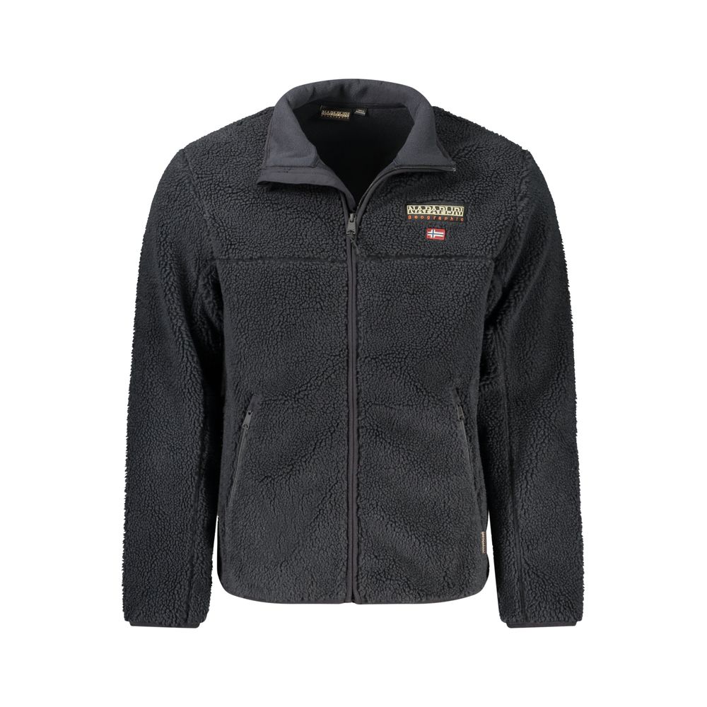Napapijri Black Polyester Men's Jacket