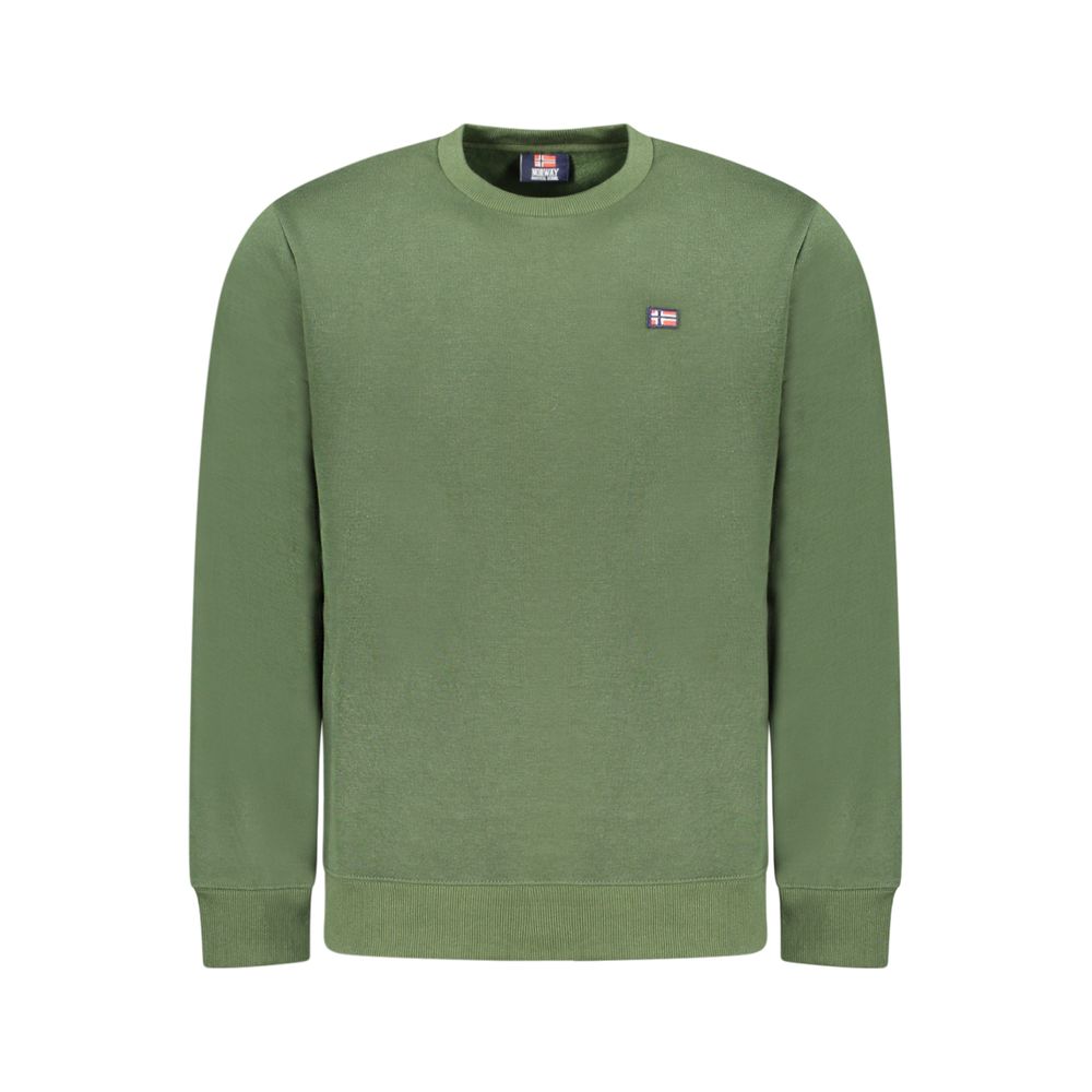 Norway 1963 Green Cotton Men Sweatshirt