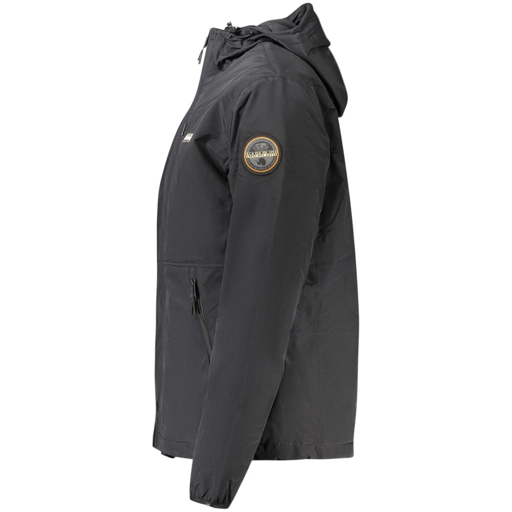 Napapijri Black Polyamide Men Jacket