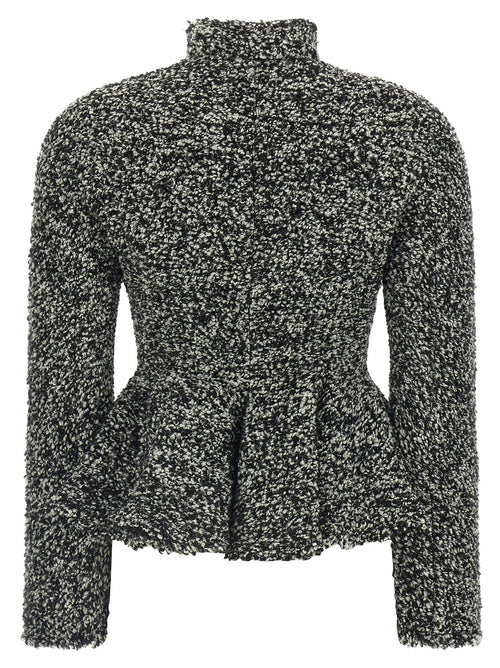 Alberta Ferretti White Virgin Wool Blazer