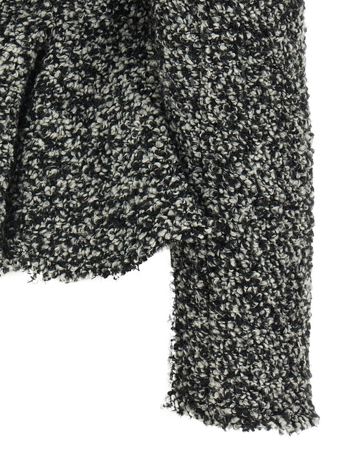 Alberta Ferretti White Virgin Wool Blazer