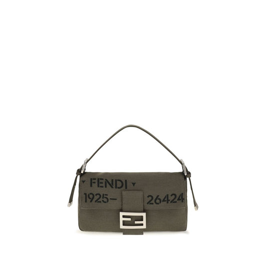 Fendi Bicolor Polyester Shoulder Bag