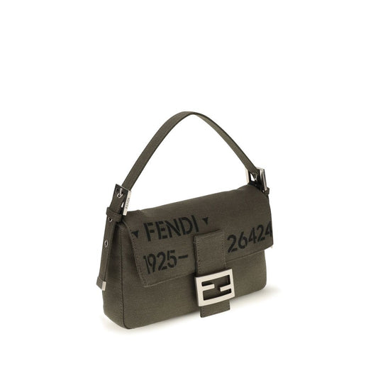 Fendi Bicolor Polyester Shoulder Bag