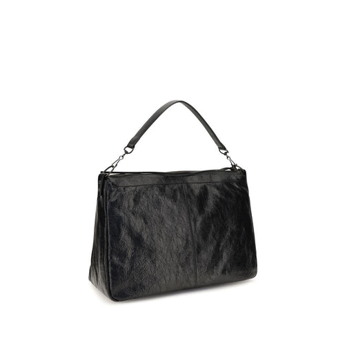 Balenciaga Black Lamb Ovis Aries Shoulder Bag