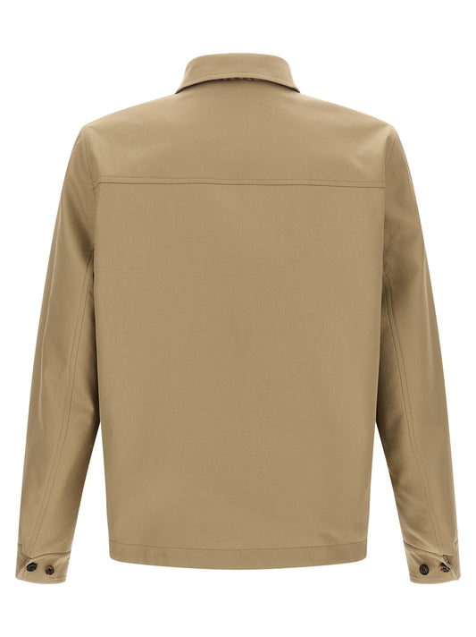 Burberry Beige Wool Shell Jacket