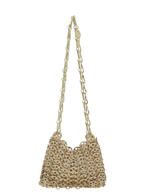 Paco Rabanne Gold Brass Shoulder Bag