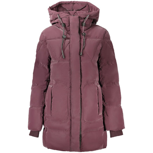 Desigual Purple Polyurethane Women's Jacket