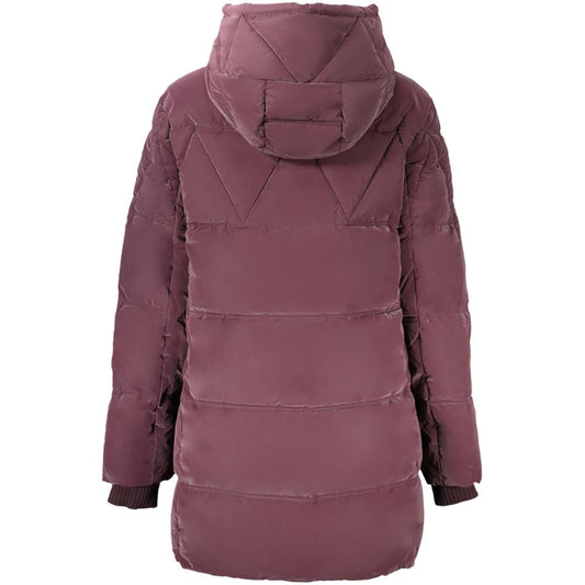 Desigual Purple Polyurethane Women's Jacket