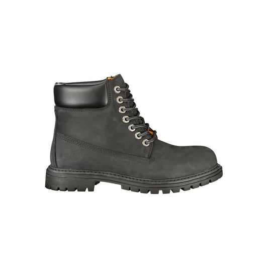 Lumberjack Black Polyurethane Women Boot
