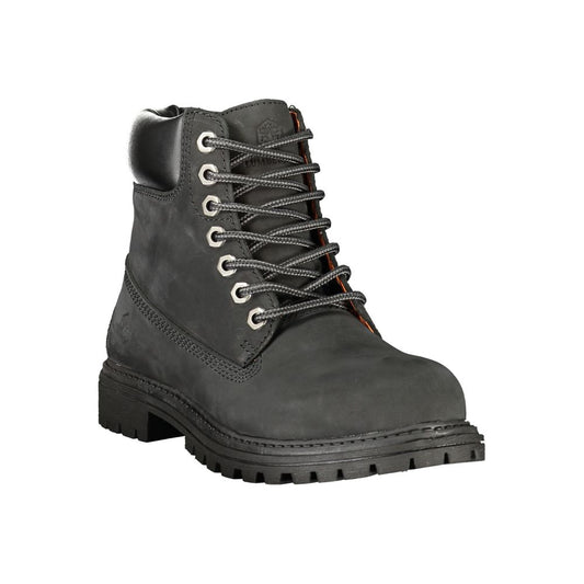 Lumberjack Black Polyurethane Women Boot