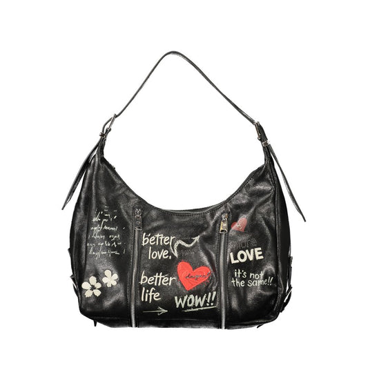 Desigual Black Polyurethane Women's Bag